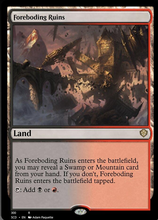 Foreboding Ruins [Starter Commander Decks] - La Boîte Mystère ( The Mystery Box)