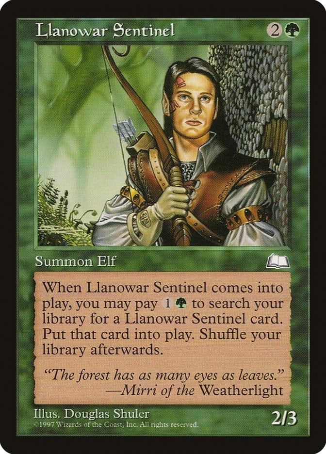 Llanowar Sentinel [Weatherlight] - La Boîte Mystère ( The Mystery Box)