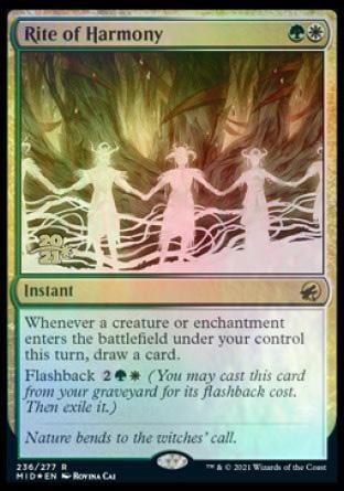 Rite of Harmony [Innistrad: Midnight Hunt Prerelease Promos] - La Boîte Mystère ( The Mystery Box)