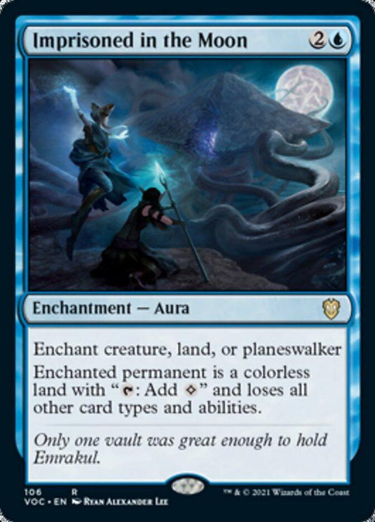 Imprisoned in the Moon [Innistrad: Crimson Vow Commander] - La Boîte Mystère ( The Mystery Box)
