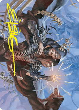 Valentin, Dean of the Vein Art Card (Gold-Stamped Signature) [Strixhaven: School of Mages Art Series] - La Boîte Mystère ( The Mystery Box)