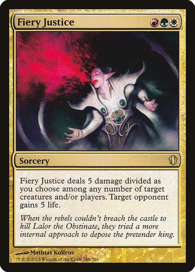 Fiery Justice [Commander 2013] - La Boîte Mystère ( The Mystery Box)