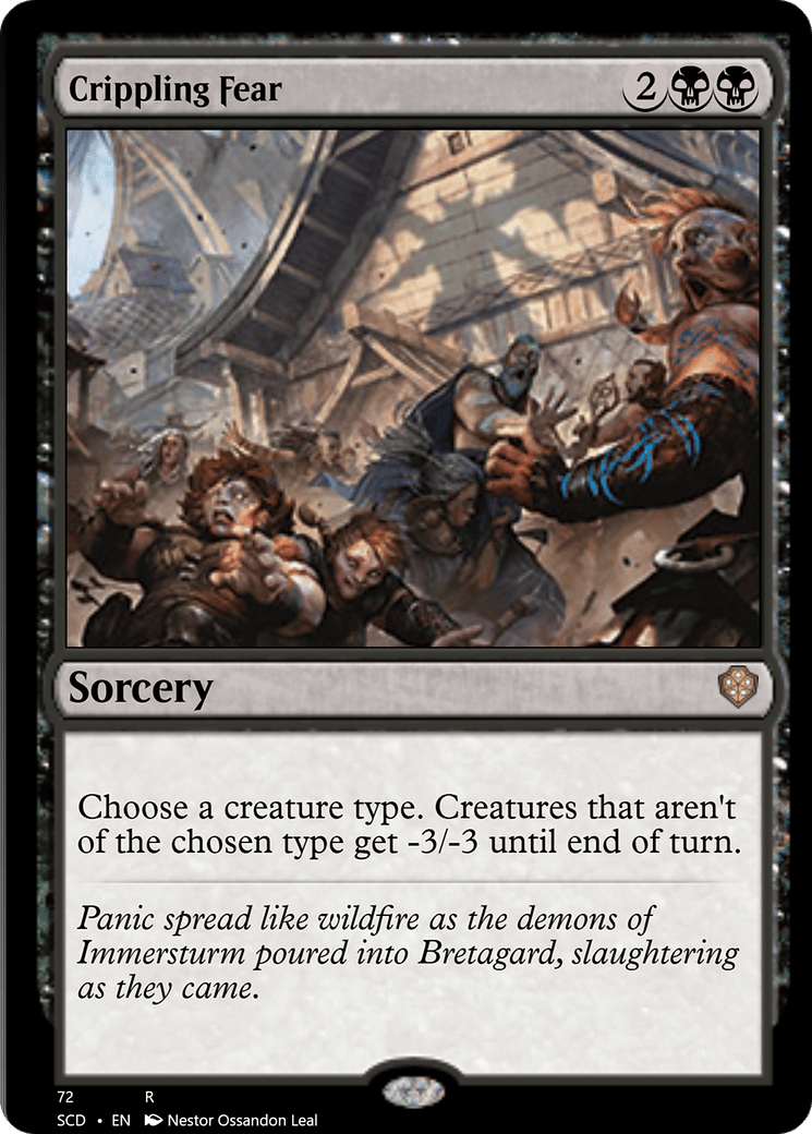 Crippling Fear [Starter Commander Decks] - La Boîte Mystère ( The Mystery Box)