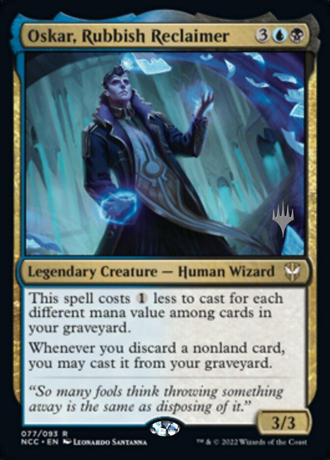 Oskar, Rubbish Reclaimer (Promo Pack) [Streets of New Capenna Commander Promos] - La Boîte Mystère ( The Mystery Box)