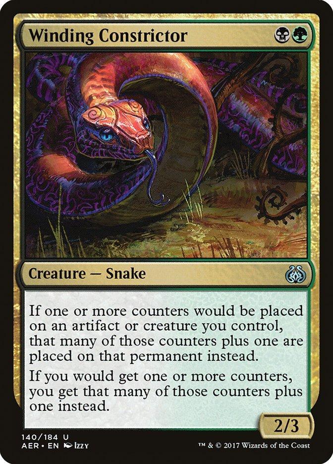 Winding Constrictor [Aether Revolt] - La Boîte Mystère ( The Mystery Box)