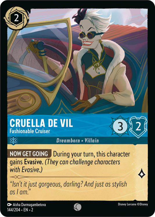 Cruella De Vil - Fashionable Cruiser (144/204) [Rise of the Floodborn]