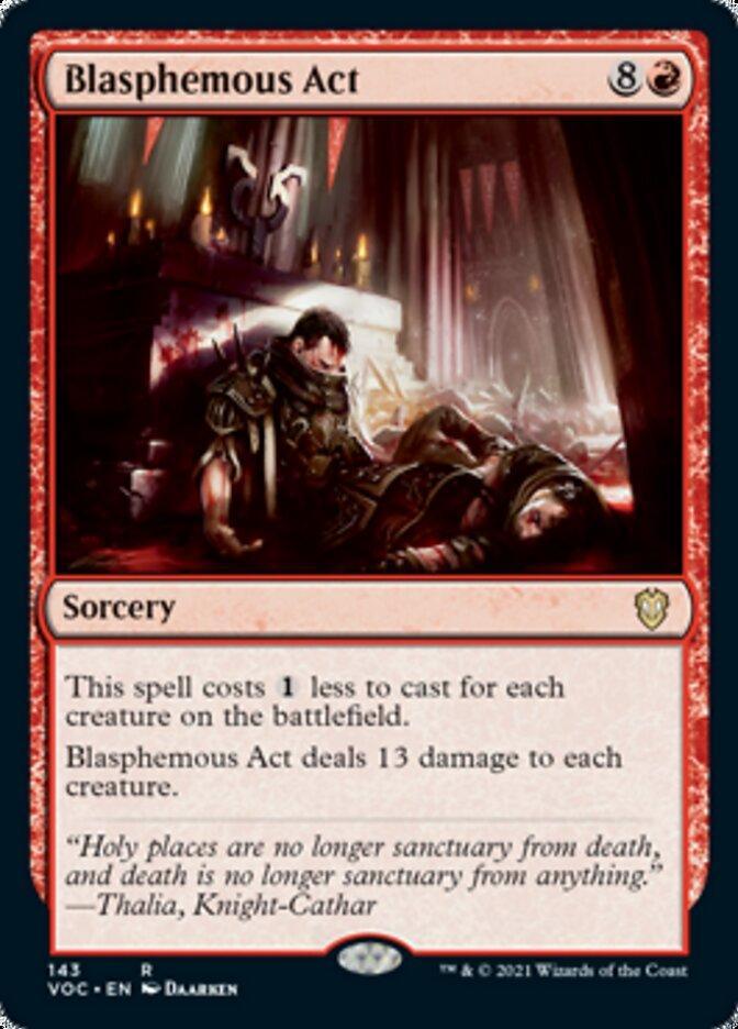 Blasphemous Act [Innistrad: Crimson Vow Commander] - La Boîte Mystère ( The Mystery Box)