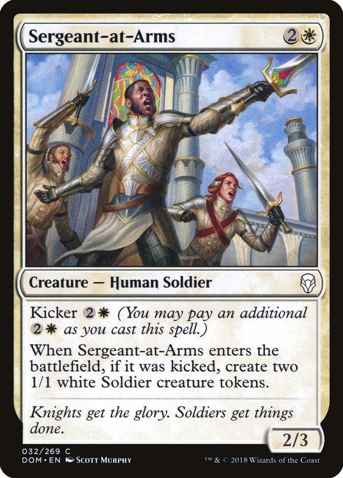 Sergeant-at-Arms [Dominaria] - La Boîte Mystère ( The Mystery Box)
