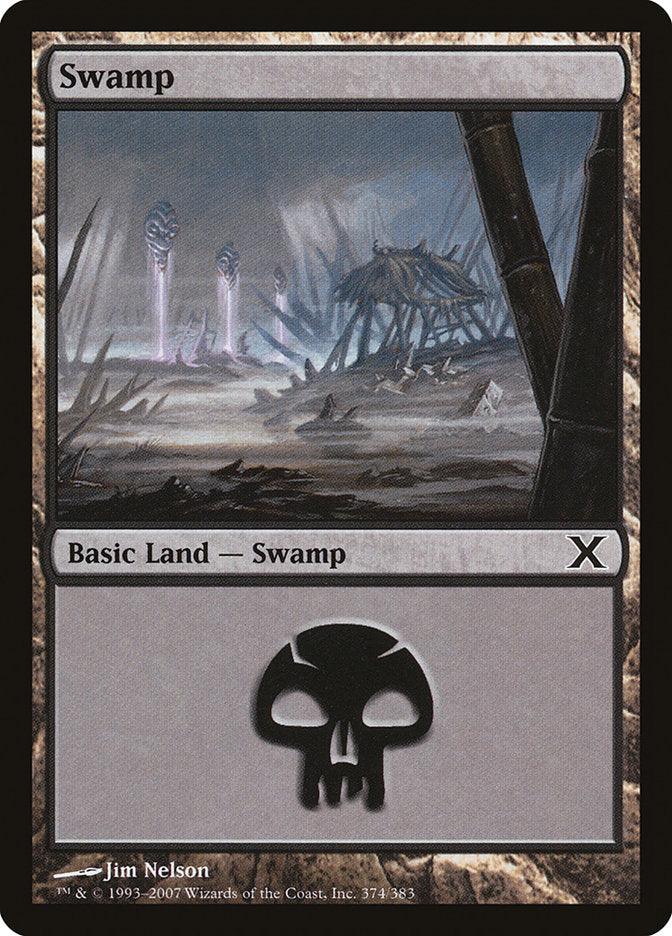 Swamp (374) [Tenth Edition] - La Boîte Mystère ( The Mystery Box)