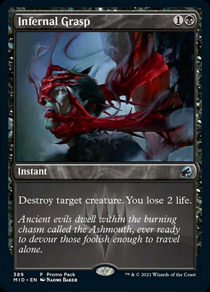 Infernal Grasp (Promo Pack) [Innistrad: Midnight Hunt Promos] - La Boîte Mystère ( The Mystery Box)