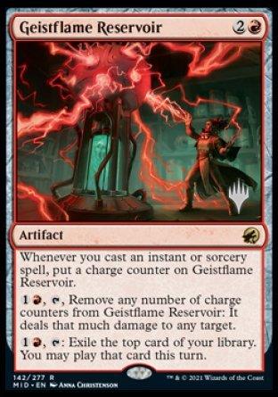 Geistflame Reservoir (Promo Pack) [Innistrad: Midnight Hunt Promos] - La Boîte Mystère ( The Mystery Box)