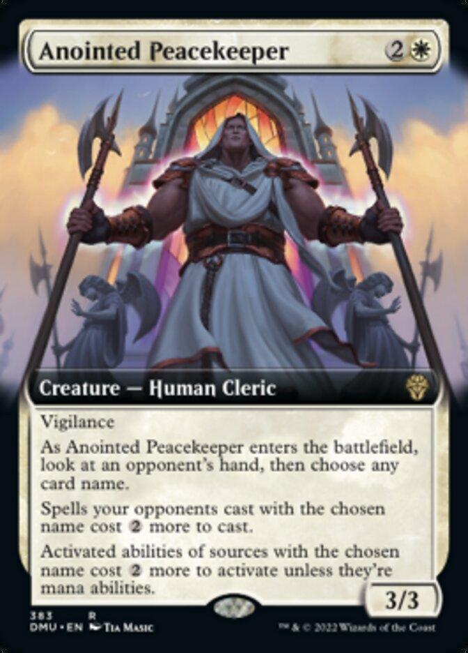 Anointed Peacekeeper (Extended Art) [Dominaria United] - La Boîte Mystère ( The Mystery Box)