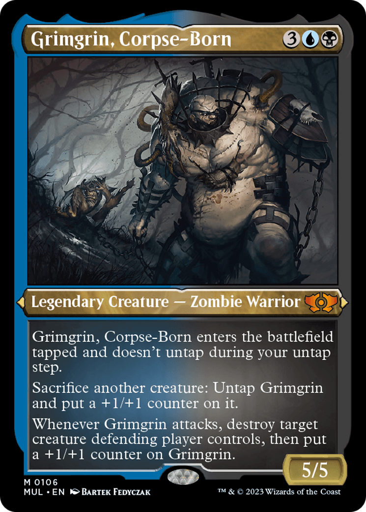 Grimgrin, Corpse-Born (Foil Etched) [Multiverse Legends] - La Boîte Mystère ( The Mystery Box)