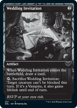 Wedding Invitation [Innistrad: Double Feature] - La Boîte Mystère ( The Mystery Box)