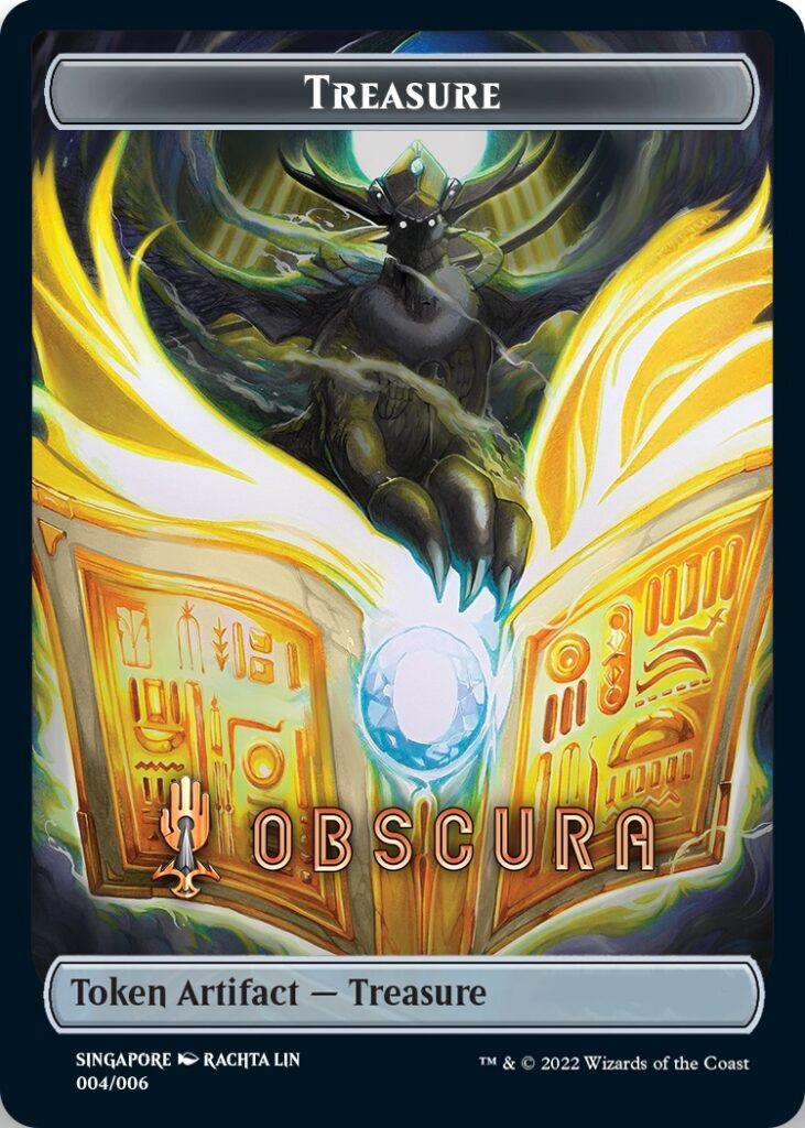 Treasure Token (Obscura) (Southeast Asia Artists) [Streets of New Capenna Tokens] - La Boîte Mystère ( The Mystery Box)