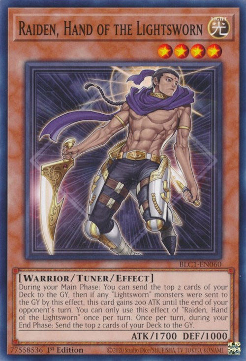 Raiden, Hand of the Lightsworn [BLC1-EN060] Common