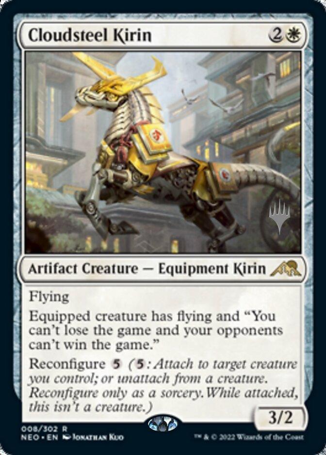 Cloudsteel Kirin (Promo Pack) [Kamigawa: Neon Dynasty Promos] - La Boîte Mystère ( The Mystery Box)