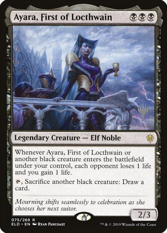 Ayara, First of Locthwain (Promo Pack) [Throne of Eldraine Promos] - La Boîte Mystère ( The Mystery Box)