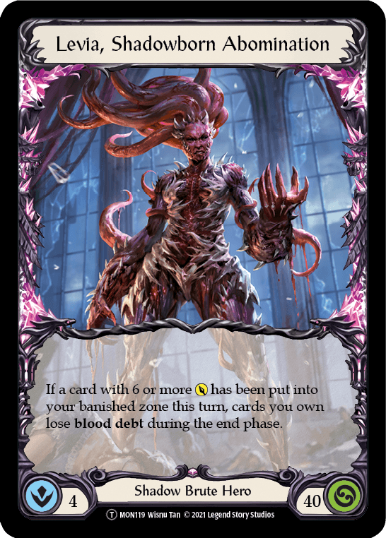 Levia, Shadowborn Abomination // Levia [U-MON119 // U-MON120] Unlimited Normal - La Boîte Mystère ( The Mystery Box)