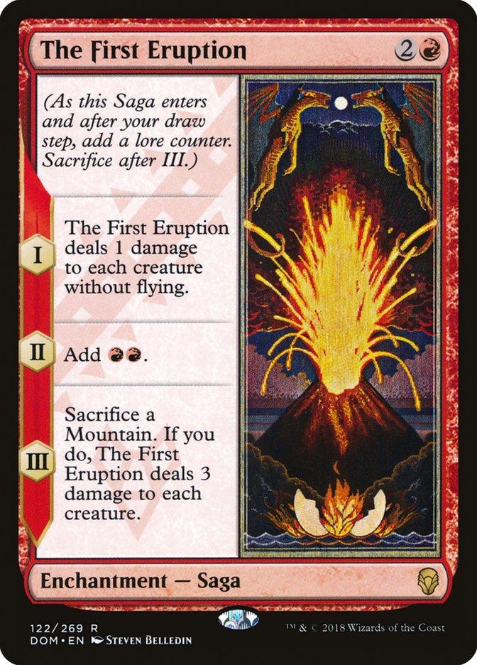 The First Eruption [Dominaria] - La Boîte Mystère ( The Mystery Box)