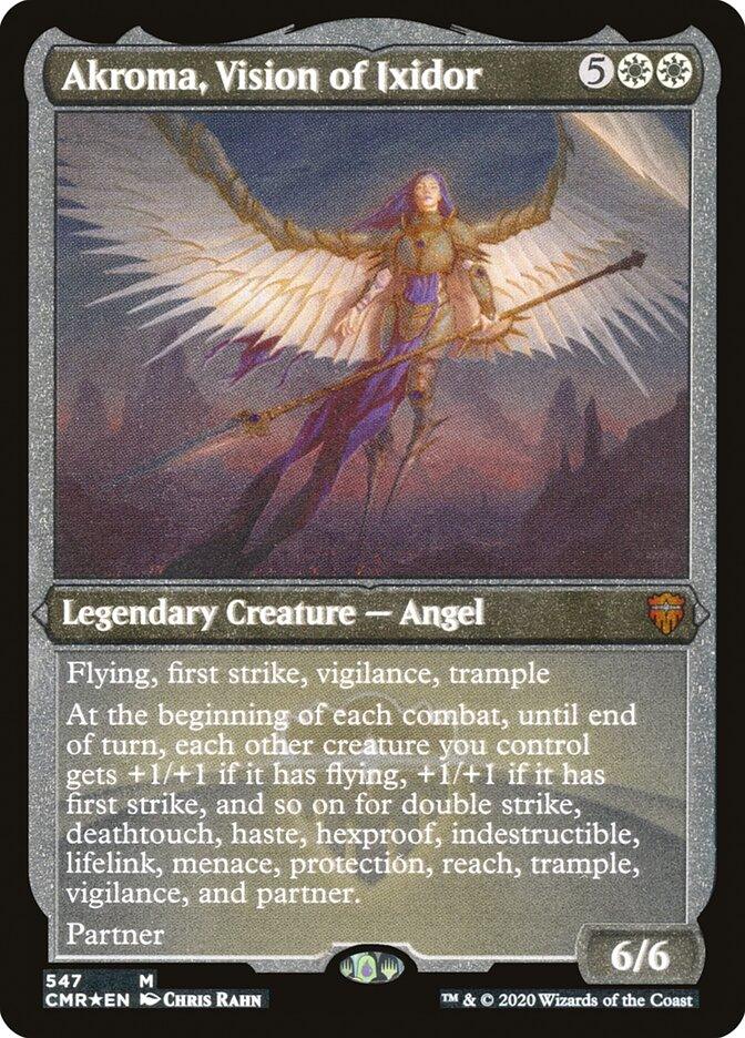 Akroma, Vision of Ixidor [Commander Legends Etched] - La Boîte Mystère ( The Mystery Box)