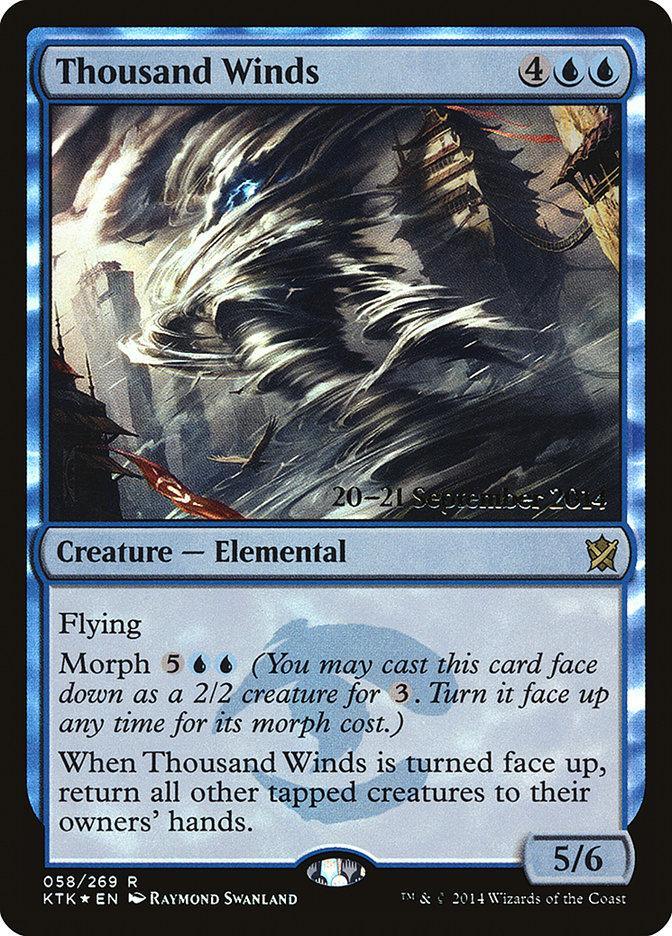 Thousand Winds [Khans of Tarkir Prerelease Promos] - La Boîte Mystère ( The Mystery Box)