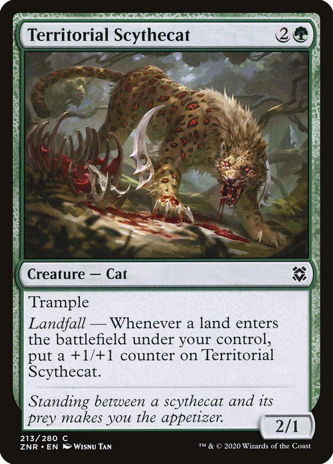 Territorial Scythecat [Zendikar Rising] - La Boîte Mystère ( The Mystery Box)