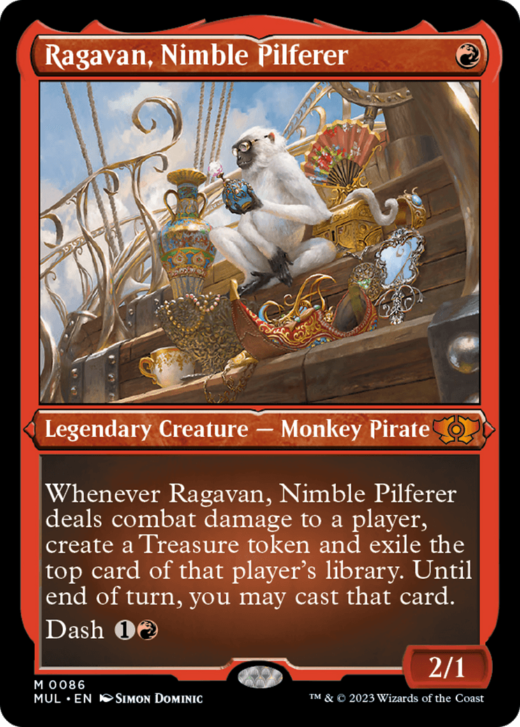 Ragavan, Nimble Pilferer (Foil Etched) [Multiverse Legends] - La Boîte Mystère ( The Mystery Box)