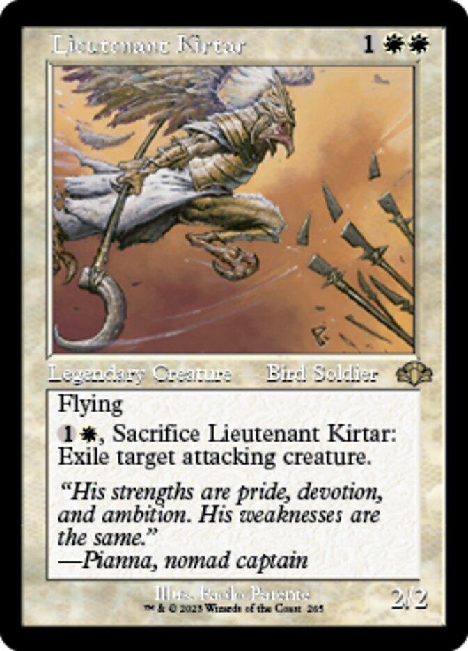 Lieutenant Kirtar (Retro) [Dominaria Remastered] - La Boîte Mystère ( The Mystery Box)