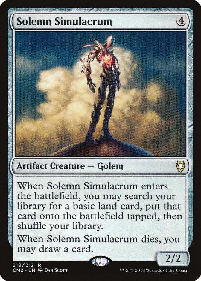 Solemn Simulacrum (219/312) [Commander Anthology Volume II] - La Boîte Mystère ( The Mystery Box)