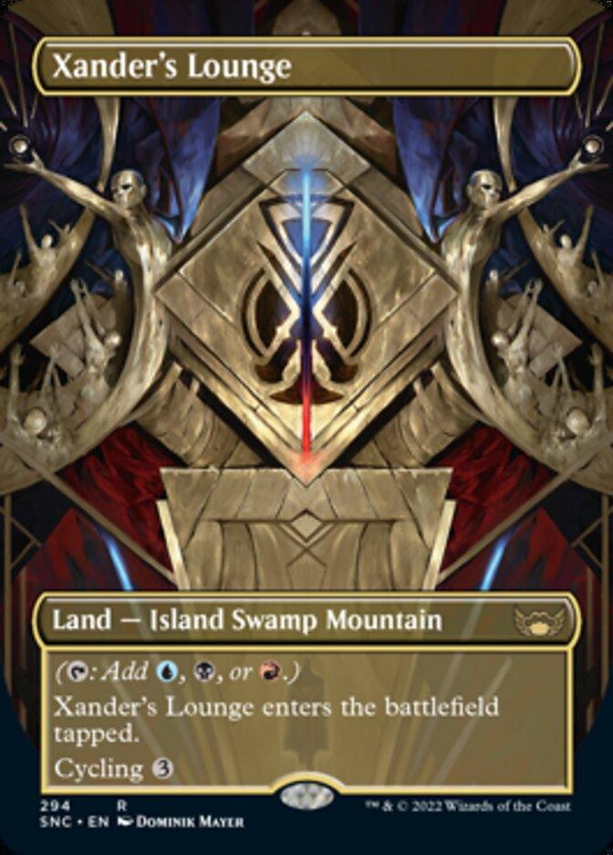 Xander's Lounge (Borderless Alternate Art) [Streets of New Capenna] - La Boîte Mystère ( The Mystery Box)