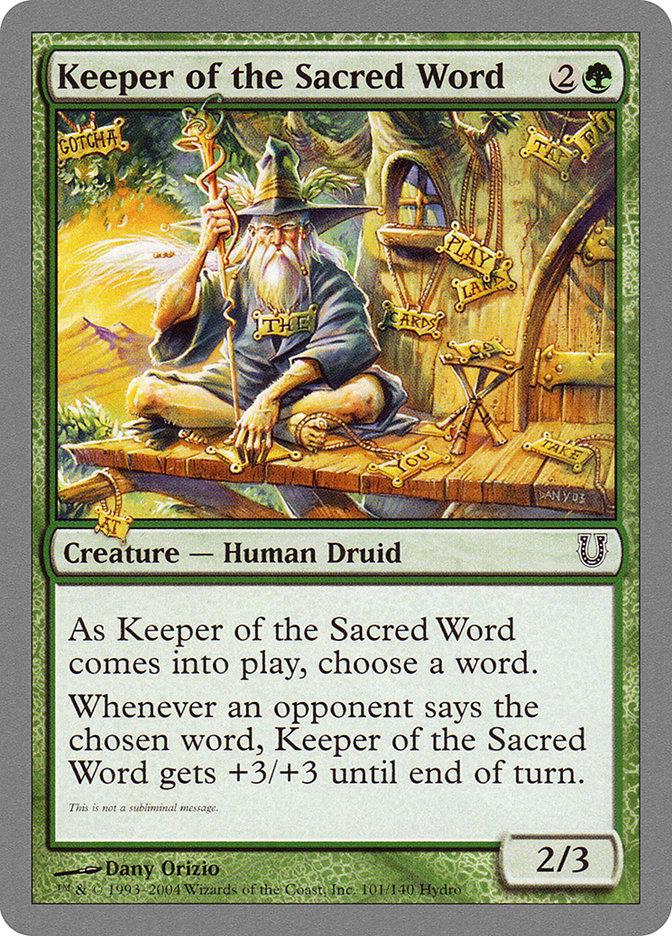 Keeper of the Sacred Word [Unhinged] - La Boîte Mystère ( The Mystery Box)