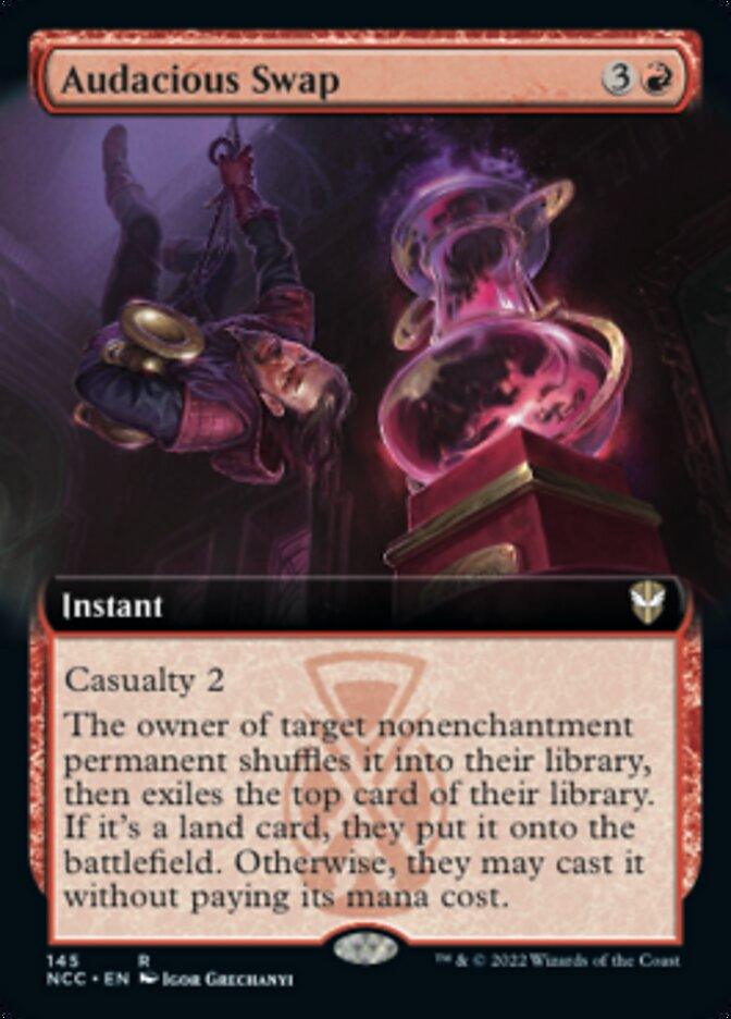 Audacious Swap (Extended Art) [Streets of New Capenna Commander] - La Boîte Mystère ( The Mystery Box)
