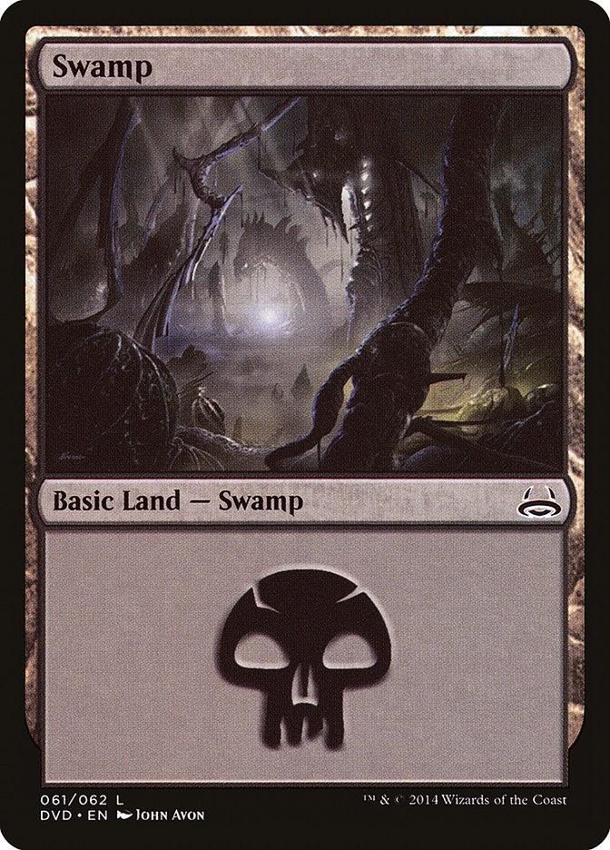 Swamp (61) (Divine vs. Demonic) [Duel Decks Anthology] - La Boîte Mystère ( The Mystery Box)