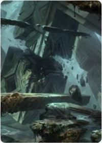 Swamp 3 Art Card [Zendikar Rising Art Series] - La Boîte Mystère ( The Mystery Box)
