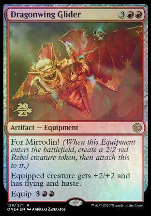 Dragonwing Glider [Phyrexia: All Will Be One Prerelease Promos] - La Boîte Mystère ( The Mystery Box)