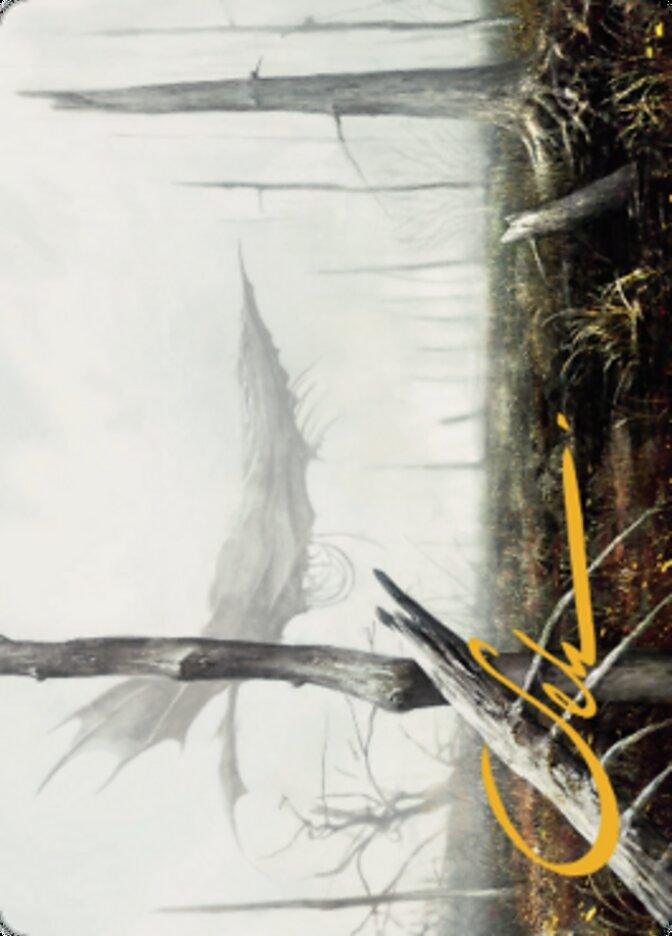 Swamp Art Card (Gold-Stamped Signature) [Dominaria United Art Series] - La Boîte Mystère ( The Mystery Box)