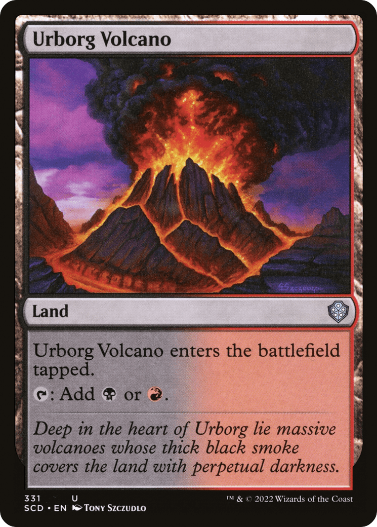 Urborg Volcano [Starter Commander Decks] - La Boîte Mystère ( The Mystery Box)