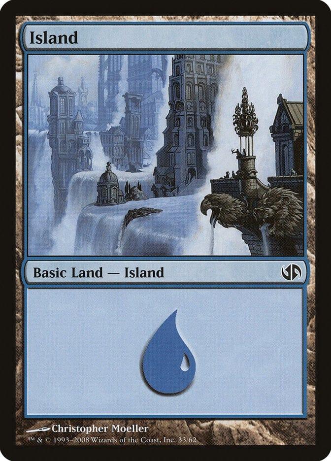 Island (33) [Duel Decks: Jace vs. Chandra] - La Boîte Mystère ( The Mystery Box)