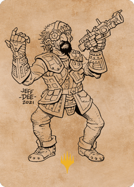 Jan Jansen, Chaos Crafter Art Card (Gold-Stamped) [Commander Legends: Battle for Baldur's Gate Art Series] - La Boîte Mystère ( The Mystery Box)
