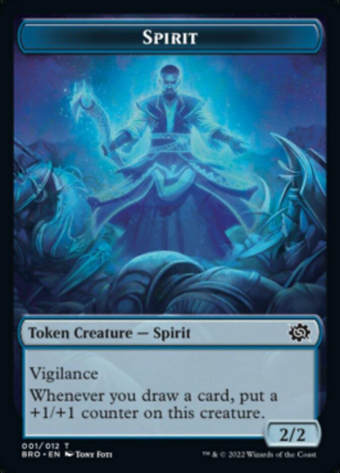 Spirit Token [The Brothers' War Tokens] - La Boîte Mystère ( The Mystery Box)