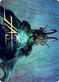 Masked Vandal Art Card (Gold-Stamped Signature) [Kaldheim: Art Series] - La Boîte Mystère ( The Mystery Box)