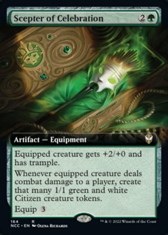Scepter of Celebration (Extended Art) [Streets of New Capenna Commander] - La Boîte Mystère ( The Mystery Box)