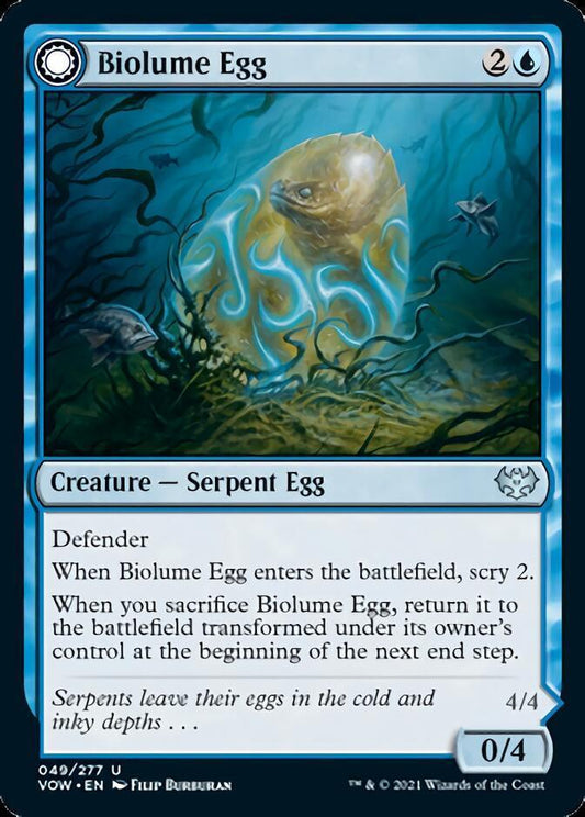 Biolume Egg // Biolume Serpent [Innistrad: Crimson Vow] - La Boîte Mystère ( The Mystery Box)
