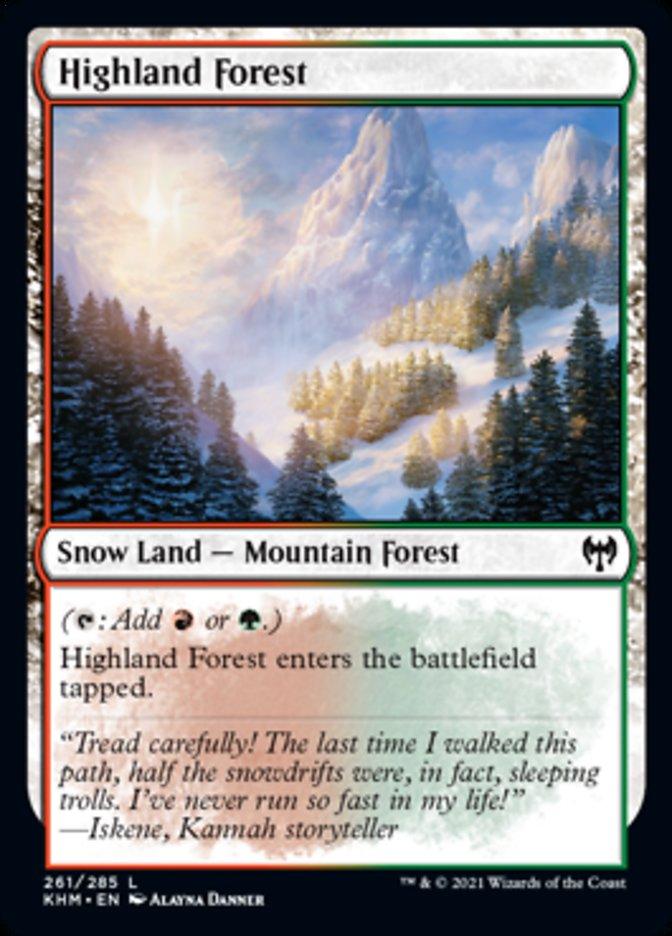 Highland Forest [Kaldheim] - La Boîte Mystère ( The Mystery Box)