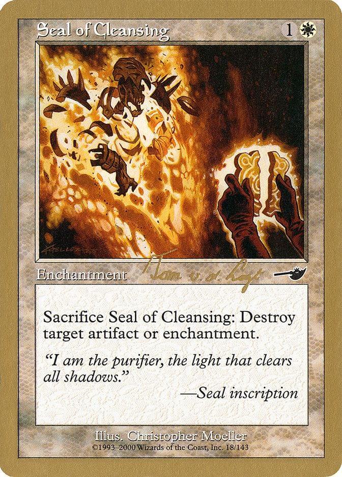 Seal of Cleansing [World Championship Decks 2000] - La Boîte Mystère ( The Mystery Box)