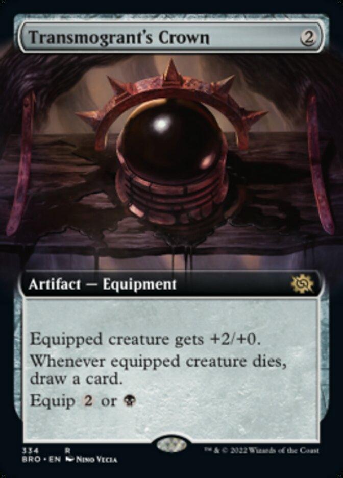 Transmogrant's Crown (Extended Art) [The Brothers' War] - La Boîte Mystère ( The Mystery Box)