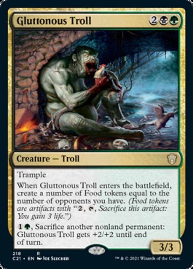 Gluttonous Troll [Commander 2021] - La Boîte Mystère ( The Mystery Box)