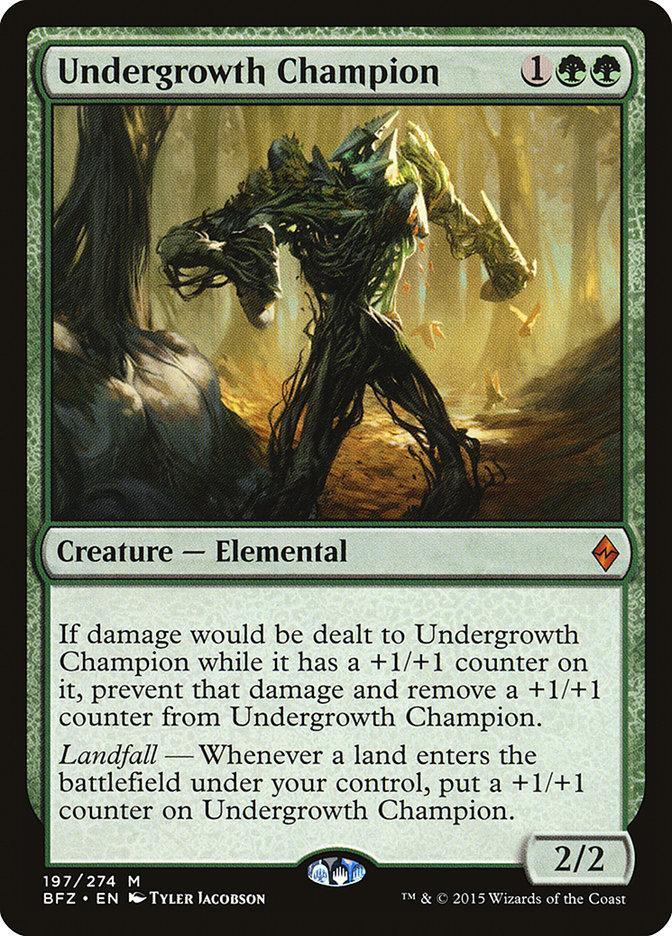Undergrowth Champion [Battle for Zendikar] - La Boîte Mystère ( The Mystery Box)
