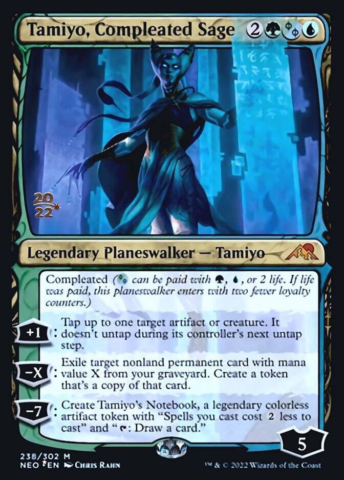 Tamiyo, Compleated Sage [Kamigawa: Neon Dynasty Prerelease Promos] - La Boîte Mystère ( The Mystery Box)